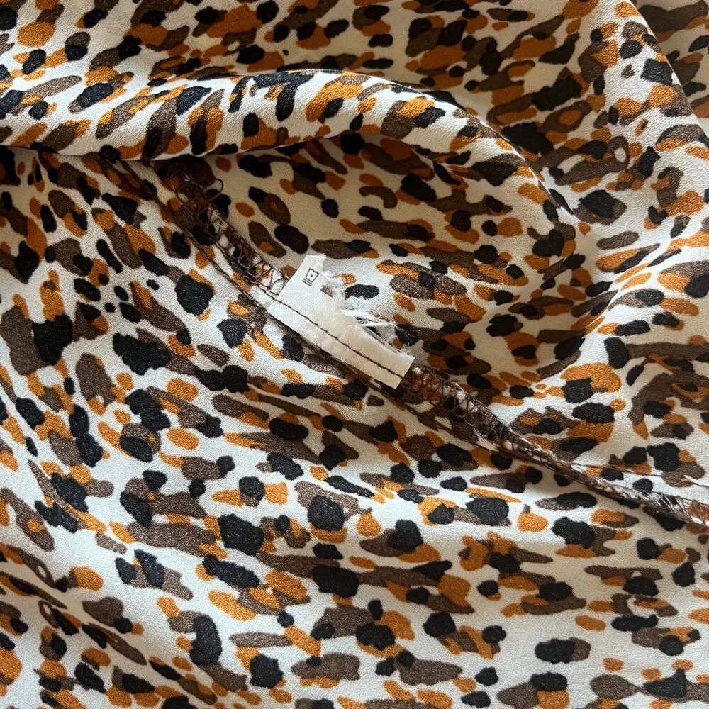 Women's printed blouse size m - Picture 6 of 6